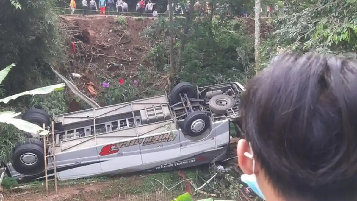 UPDATE Kecelakaan Maut Bus di Sumedang: Korban Meninggal Dunia Bertambah Jadi 30 Orang