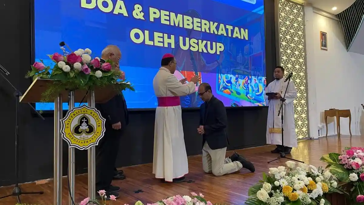 Robertus Aji, Rektor Baru SCU Beberkan Komitmen untuk Bawa Kampus Menuju 'Joyful Futures'