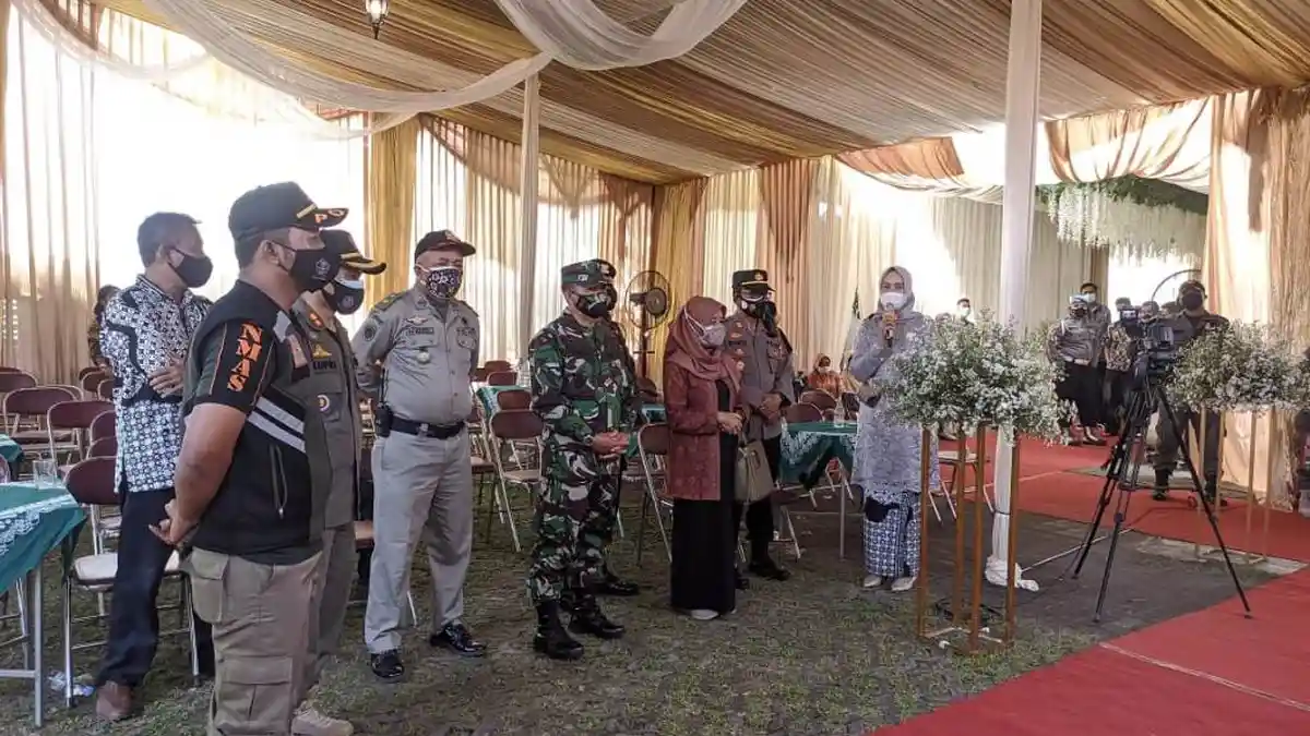 Langgar Aturan PPKM Darurat, 3 Hajatan Pernikahan dan Lomba Burung Merpati di Bantul Dibubarkan