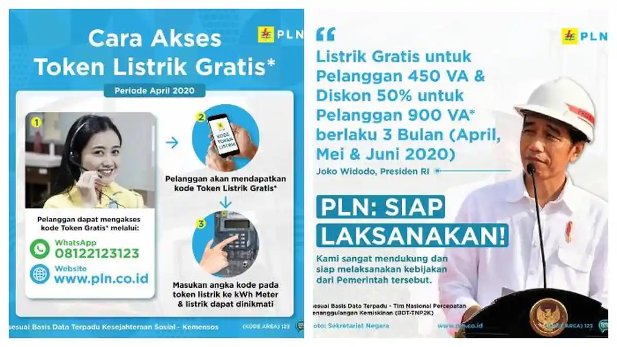 Cara Mudah Klaim Token Listrik Gratis PLN Selama 3 Bulan, 4 Langkah di Laman www.pln.co.id