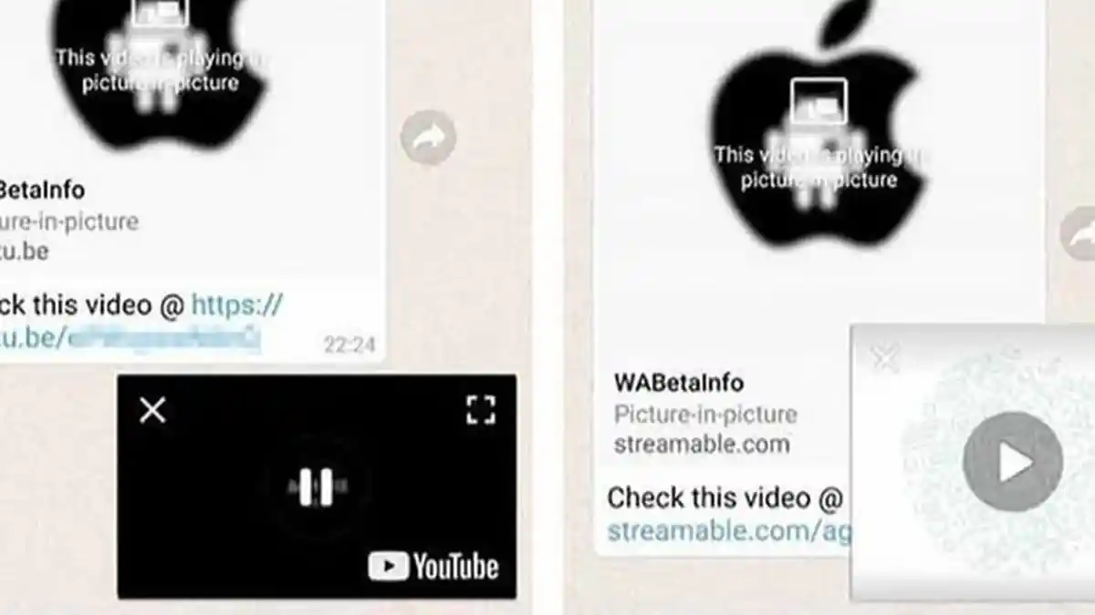 Dengan Fitur Baru, Kini Kamu Bisa Chatting di WhatsApp Sambil Nonton Video YouTube