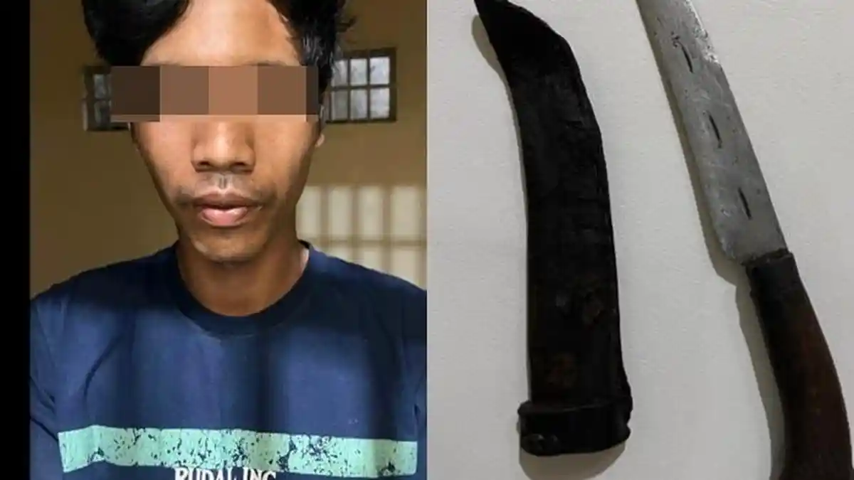 PRIA Ini Nekat Sendirian di Jalan yang Sepi dan Gelap Wilayah Belitang, Pasrah saat Dikepung Polisi
