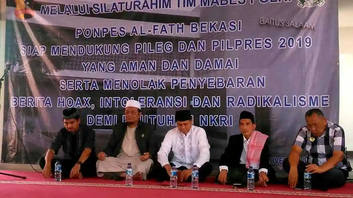 Ciptakan Pemilu Damai, Polri Gandeng Pondok Pesantren