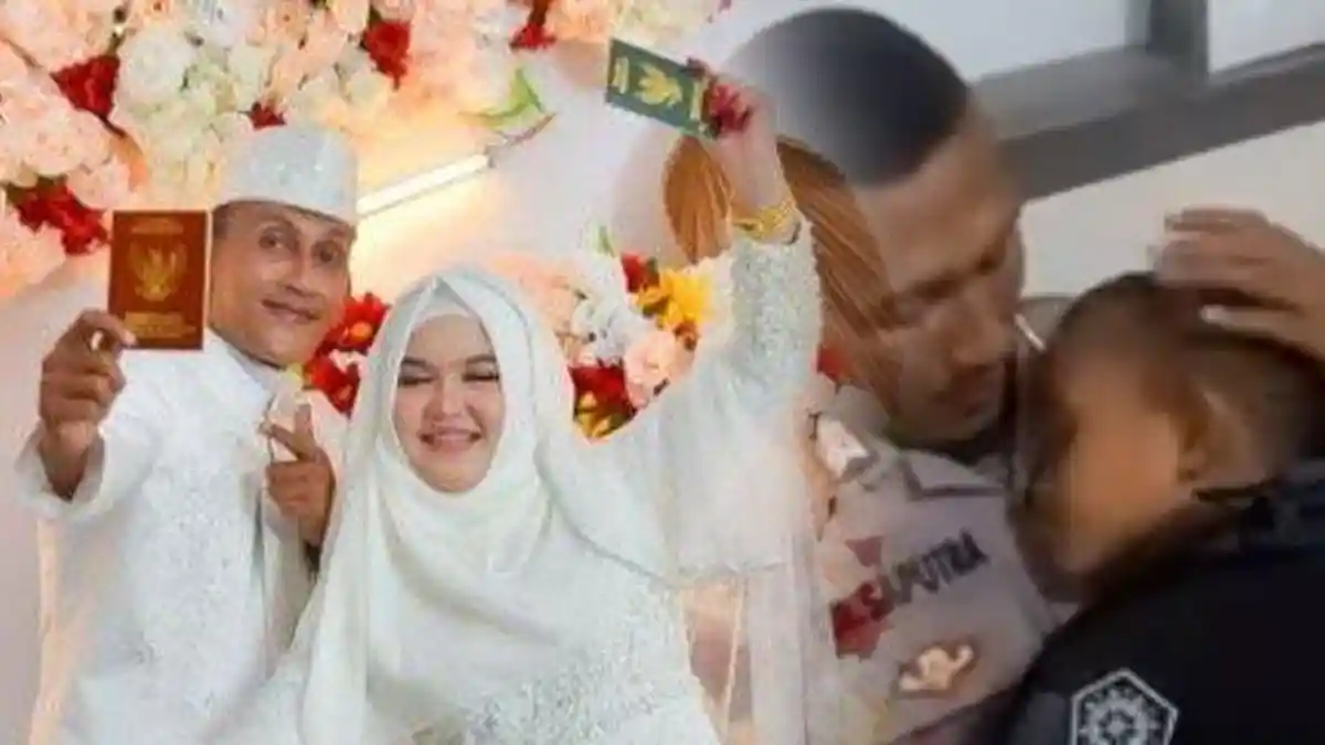 Lepas Masa Duda, Polisi yang Viral Bawa Anak Saat Pemilu Nikahi Adik Ipar, Maharnya Fantastis
