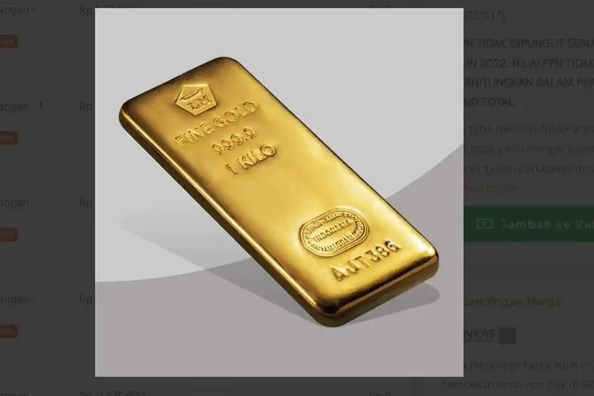 UPDATE Harga Emas Batangan dan Perak Murni Senin 18 November 2025 Sore Hari