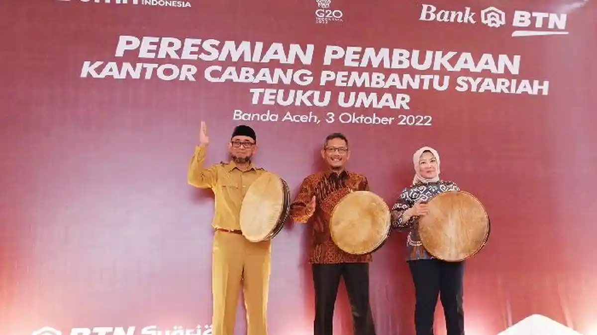 Tingkatkan Pelayanan kepada Nasabah, BTN Syariah Buka Outlet Baru di Jalan Teuku Umar