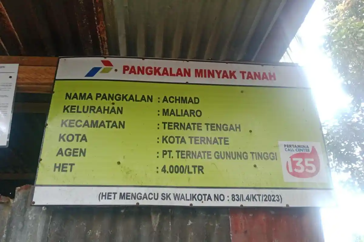 Pangkalan Mitan Milik Achmad di Kelurahan Maliaro Ternate Terkena PHU, Ini Penyebabnya