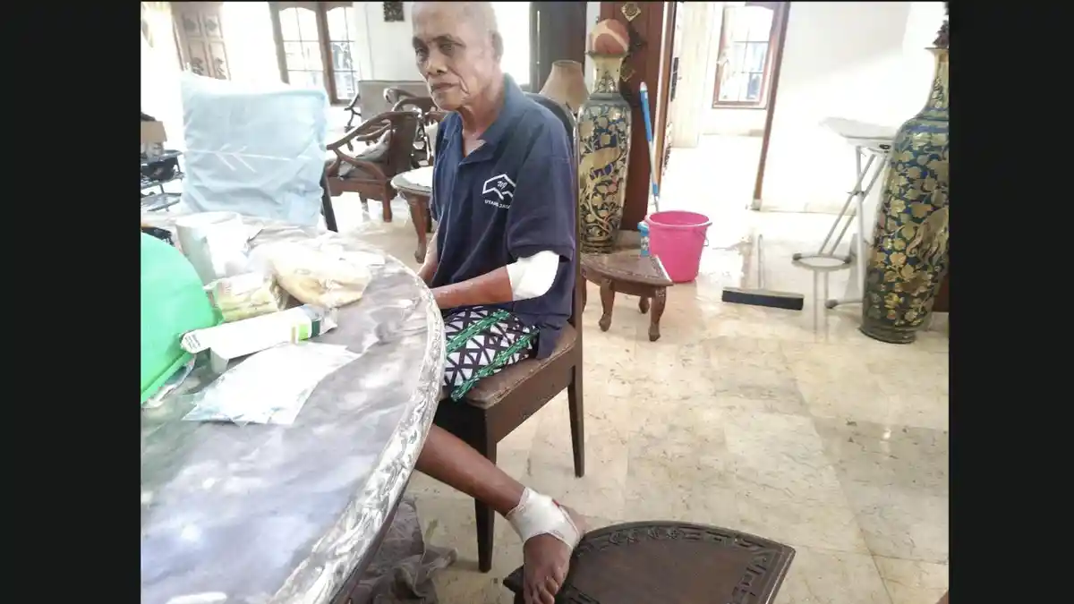 Kisah Pekak Payu Sempat Terguling dan Terseret Banjir di Gianyar Bali, Diselamatkan Secara Dramatis