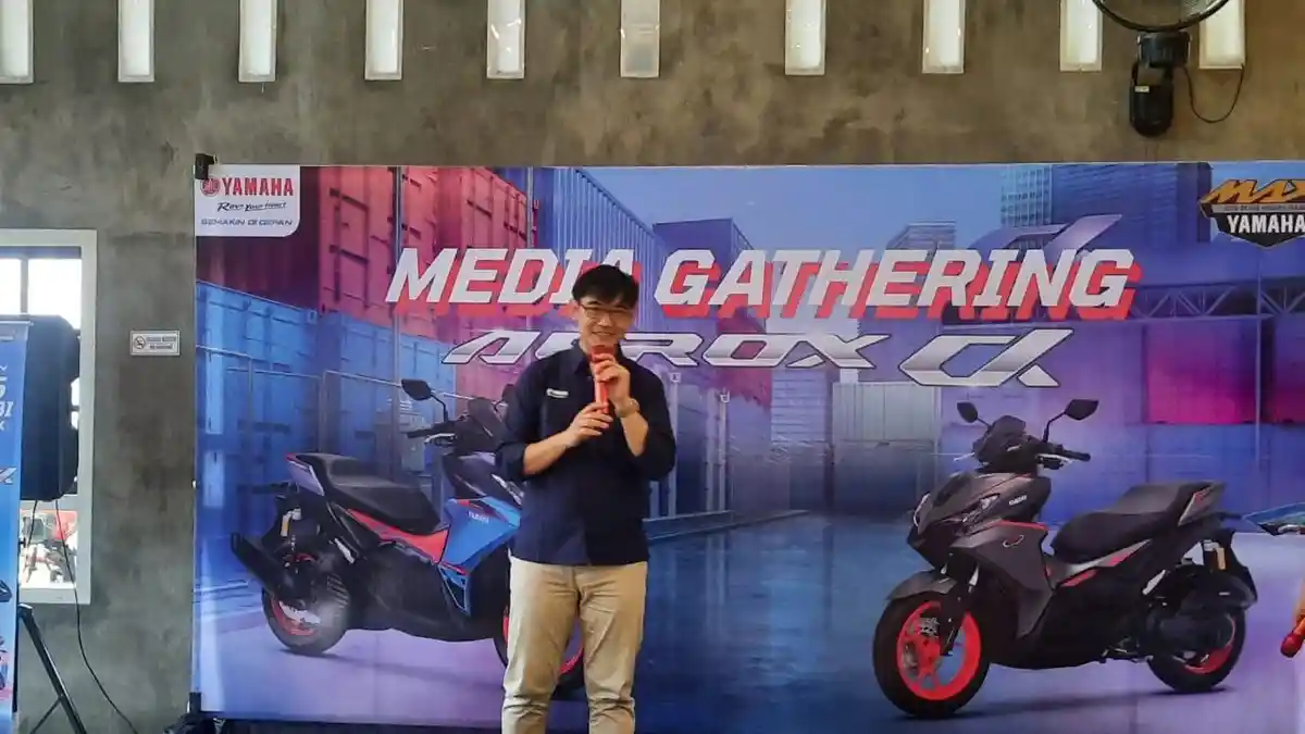 Yamaha Jambi Perkenalkan Aerox Alpha Kepada Jurnalis