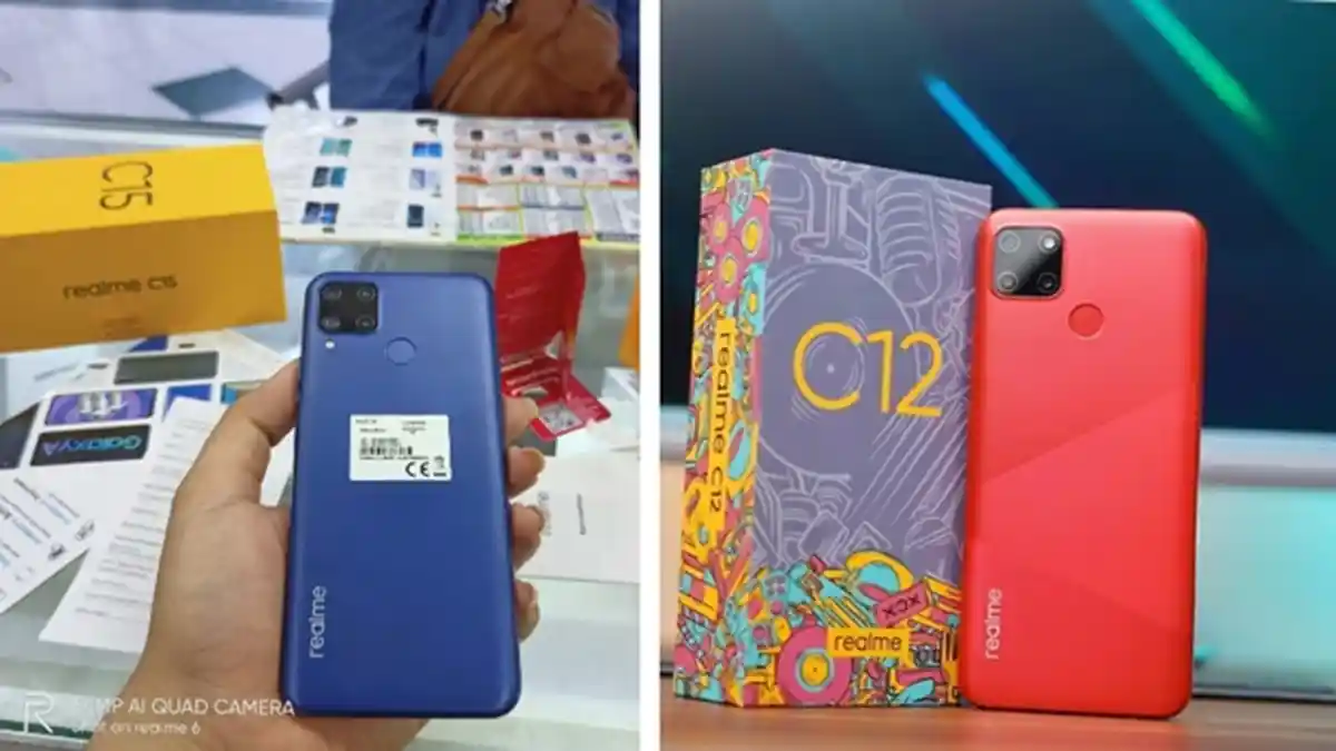 Ini Perbandingan Realme C12 dengan C15