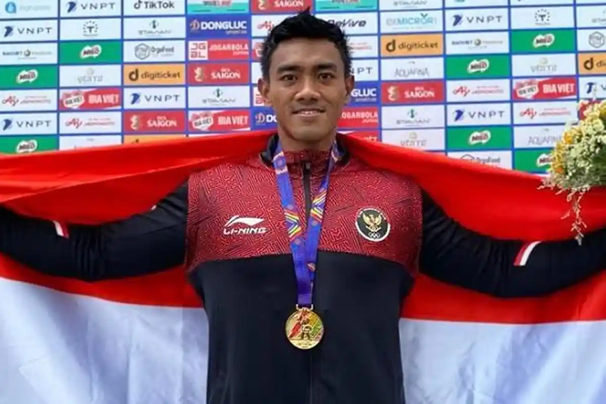 Atlet Dayung Demak Tri Wahyu Sumbang Emas di SEA Games, Orangtua: Sejak Kecil Suka Main di Sungai
