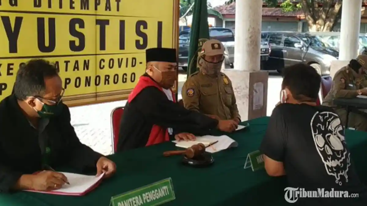 Status Ponorogo Turun dari Zona Oranye ke Zona Kuning, Satgas Covid-19 Rutinkan Operasi Yustisi