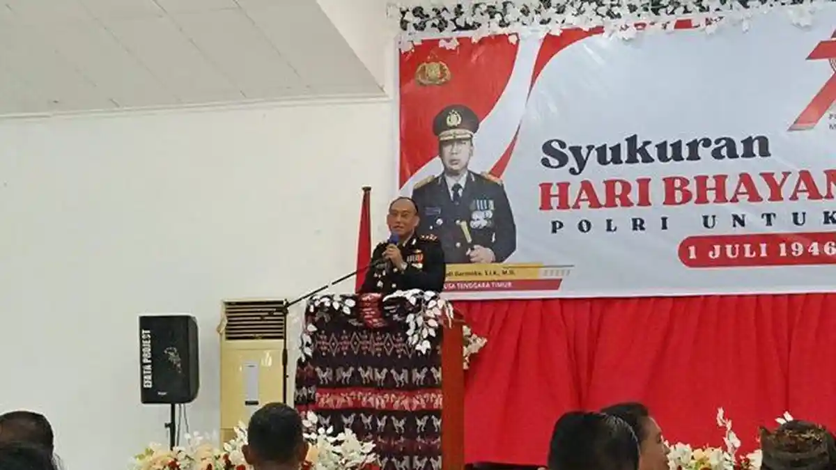 Kapolres Sumba Timur Sebut Polri Hadir Melayani Masyarakat