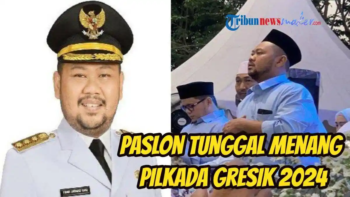 Hasil Pilkada Gresik 2024, Rekapitulasi Suara Paslon Tunggal Fandi-Alif Unggul Atas Kotak Kosong