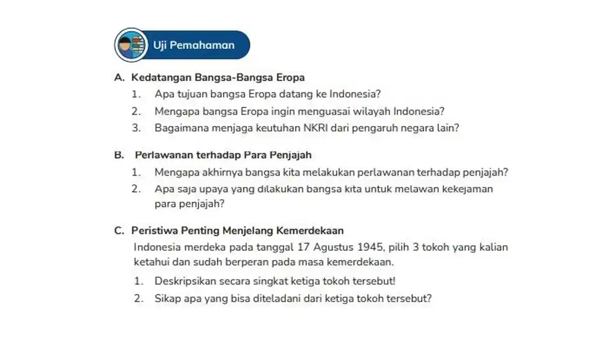 Kunci Jawaban IPAS Kelas 6 Halaman 51 Kurikulum Merdeka, Uji Pemahaman