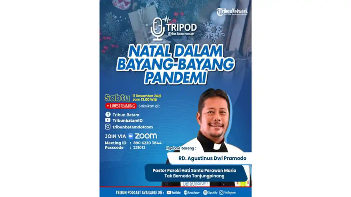 Natal Dalam Bayang-bayang Pandemi, Begini Cara Gereja Katolik Tanjungpinang Rayakan Nataru
