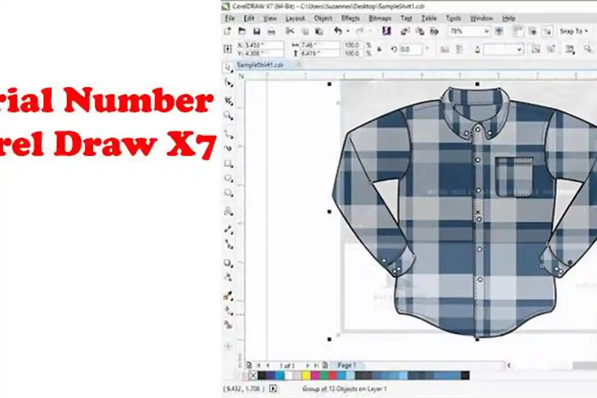 KUMPULAN Serial Number Corel Draw X7 Terbaru 2024 Plus Activation Code