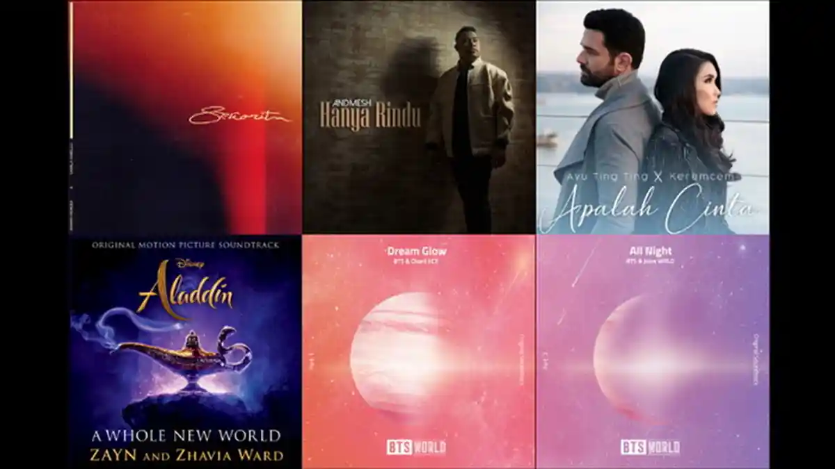 DOWNLOAD Lagu MP3 Populer Juni 2019 : Andmesh Hanya Rindu, Ayu Ting Ting hingga Shawn Mendes