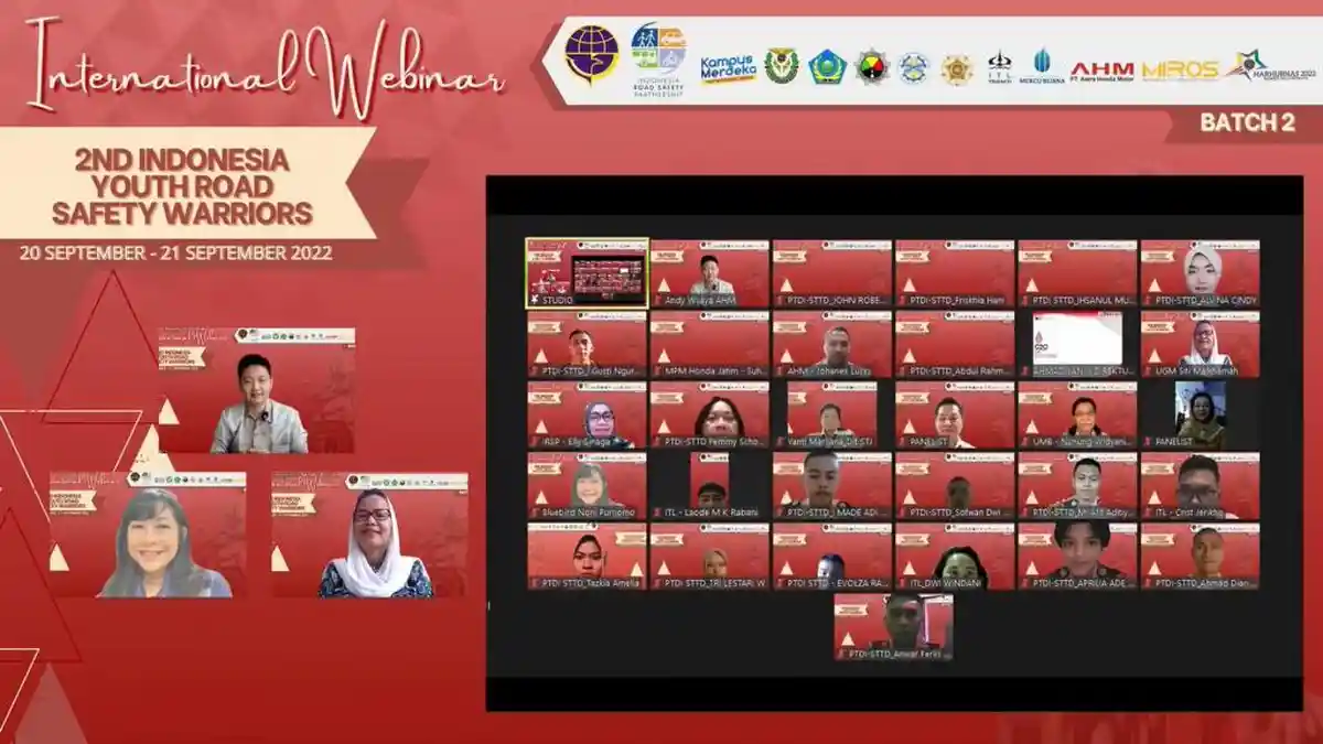 Serukan #Cari_Aman, AHM Ajak 3.000 Mahasiswa Peduli Keselamatan Berkendara