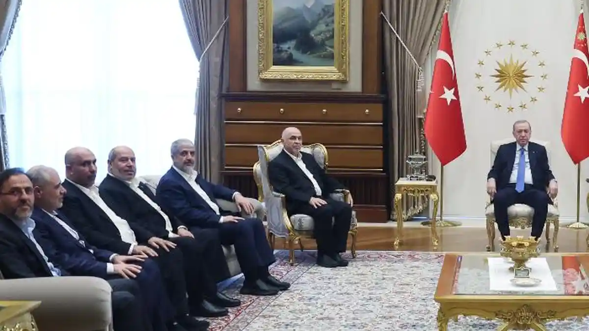 Erdogan dan Ketua Hamas Bertemu di Ankara, Turki Puji Perlawanan Palestina Hadapi Israel