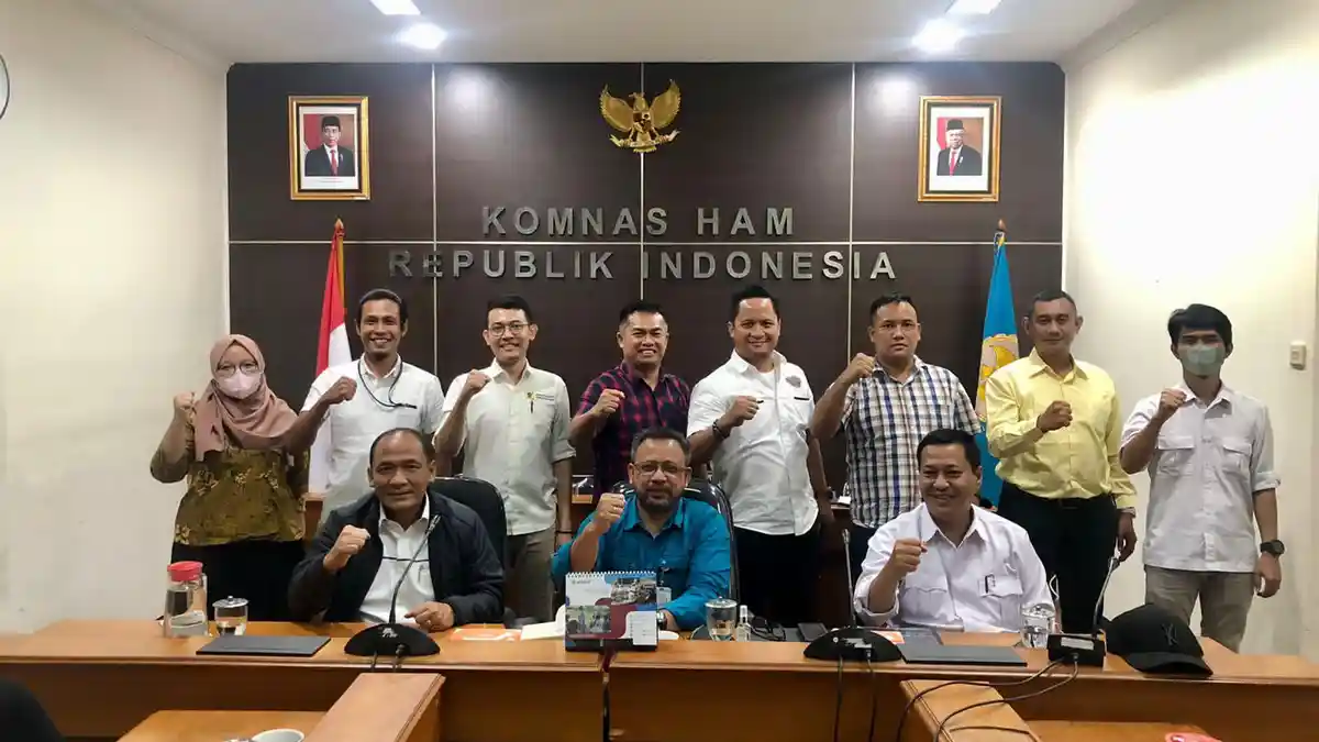 Sinkronkan Temuan Terkait Kerangkeng, Krimum Polda Sumut Sambangi Komnas HAM