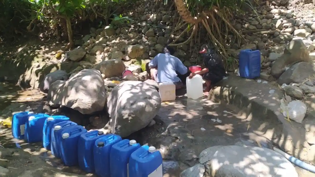 Sumur Emas di Gondangrejo Jadi Andalan Air Bersih Warga di Perbatasan Karanganyar-Boyolali-Sragen