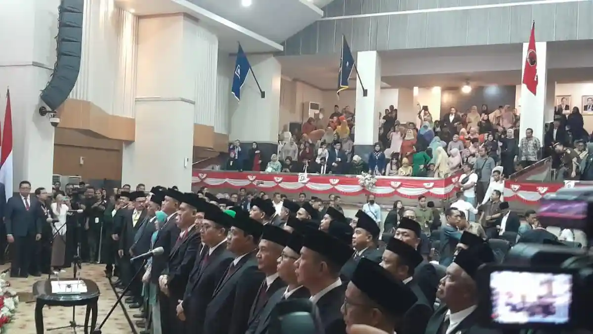 Resmi Dilantik, Berikut Ini Daftar 55 Anggota DPRD Kabupaten Bogor 2024-2029