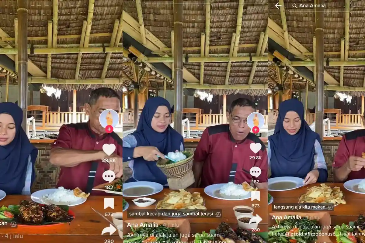 Ana Amalia Bagikan Kemesraan dengan Sang Suami Beda Usia 35 Tahun, Liburan Kecil Tapi Mesra