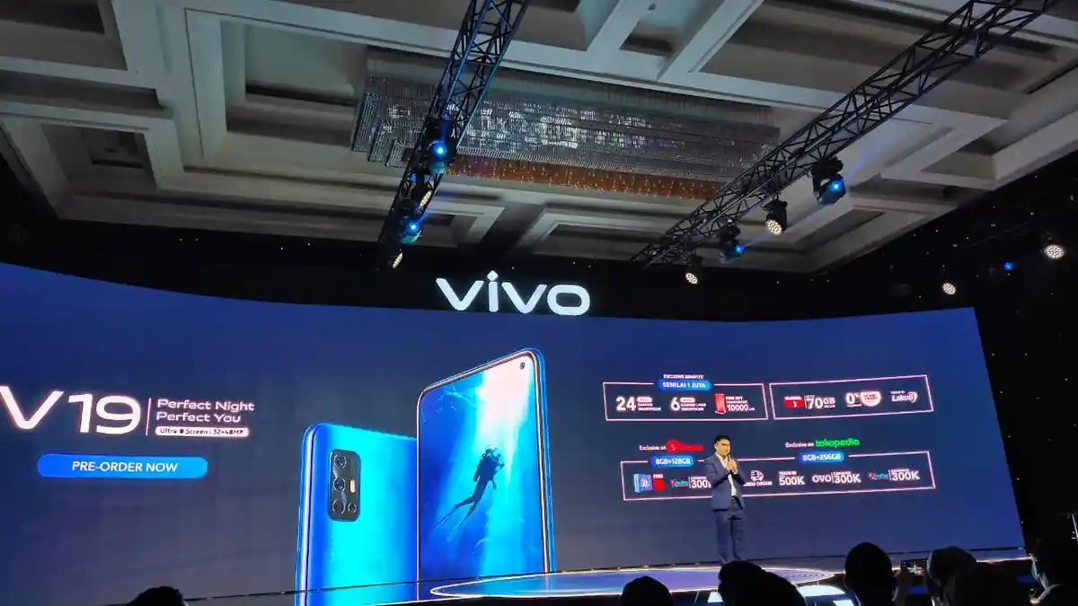 vivo V19 Sudah Bisa Dipesan Secara Pre-Order di Toko Online