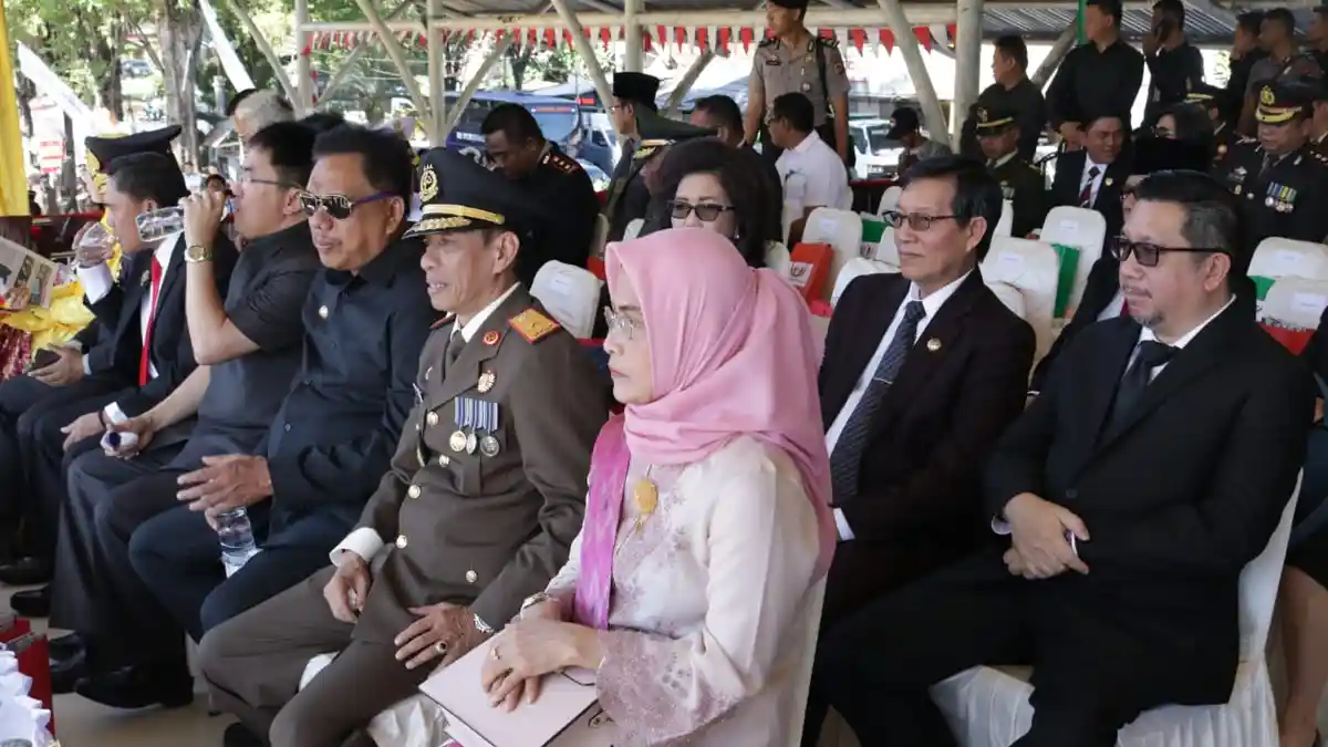 Gubernur Sulut Olly Dondokambey Hadiri Upacara Peringatan Hari Bhakti Adhyaksa ke-59 