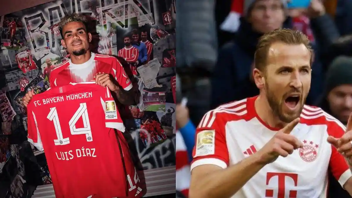 Perbandingan Gaji Luis Diaz dan Harry Kane di Bayern Munchen