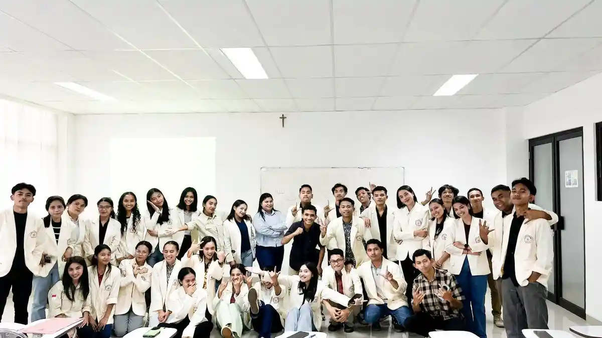 Karolus dan Sifridus Djlantik Jadi Pengurus HMPS PBSI Unika Santu Paulus Ruteng