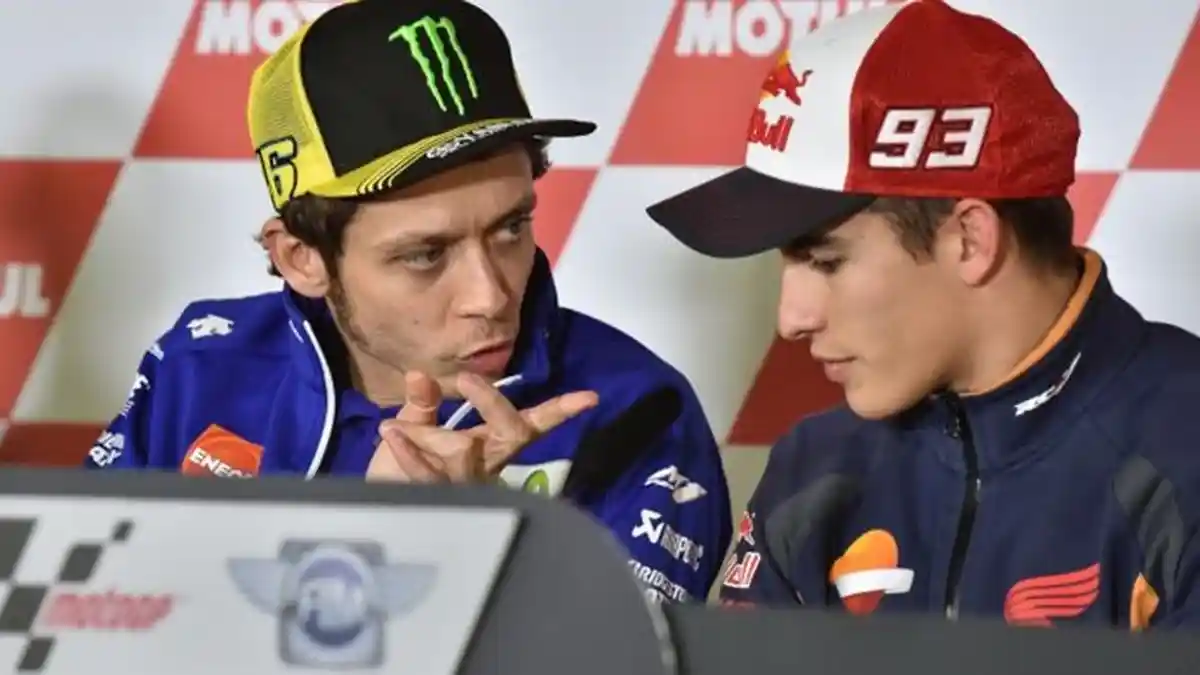 Valentino Rossi Ungkapkan Kekaguman pada Gaya Berkendara Marc Marquez