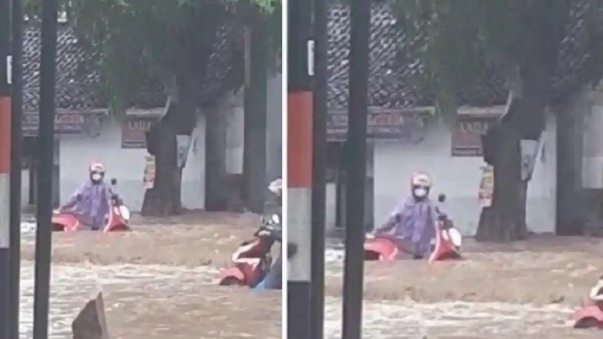 BREAKING NEWS : Kali Mangkang Meluap Jalur Kendal Semarang Terhambat
