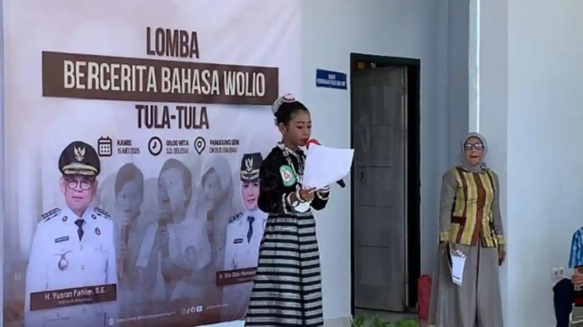 69 Murid SD di Baubau Sulawesi Tenggara Ikut Lomba Bercerita Bahasa ...