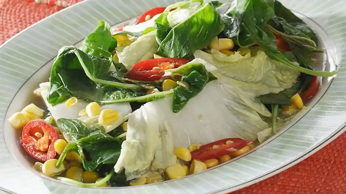 Masak Cah Bayam Jagung Manis Gampang Banget Cuma 20 Menit Saja