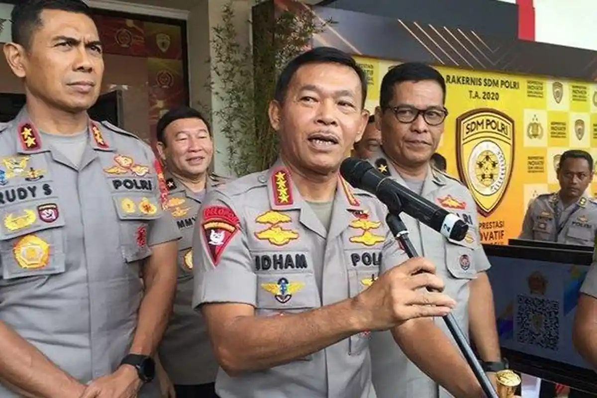 Perintah Kapolri Jendral Idham Azis untuk Anggotanya Pascainsiden Tewasnya 6 Pengawal Rizieq Shihab