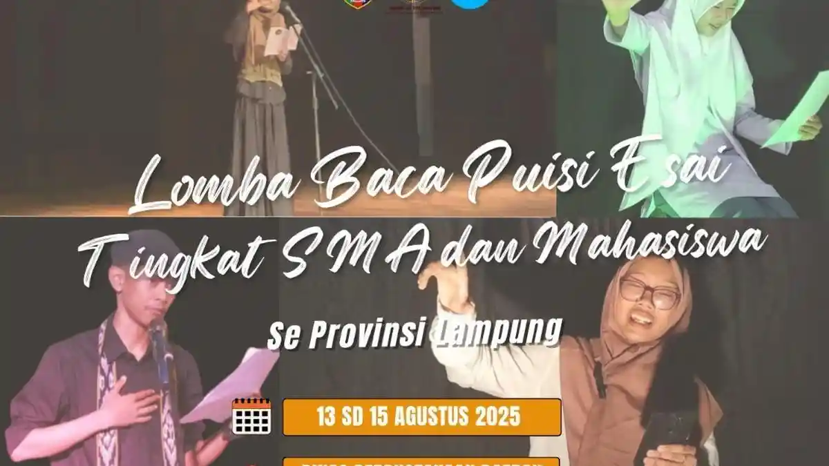 Lamban Sastra Gelar Lomba Baca Puisi Esai Agustus Mendatang