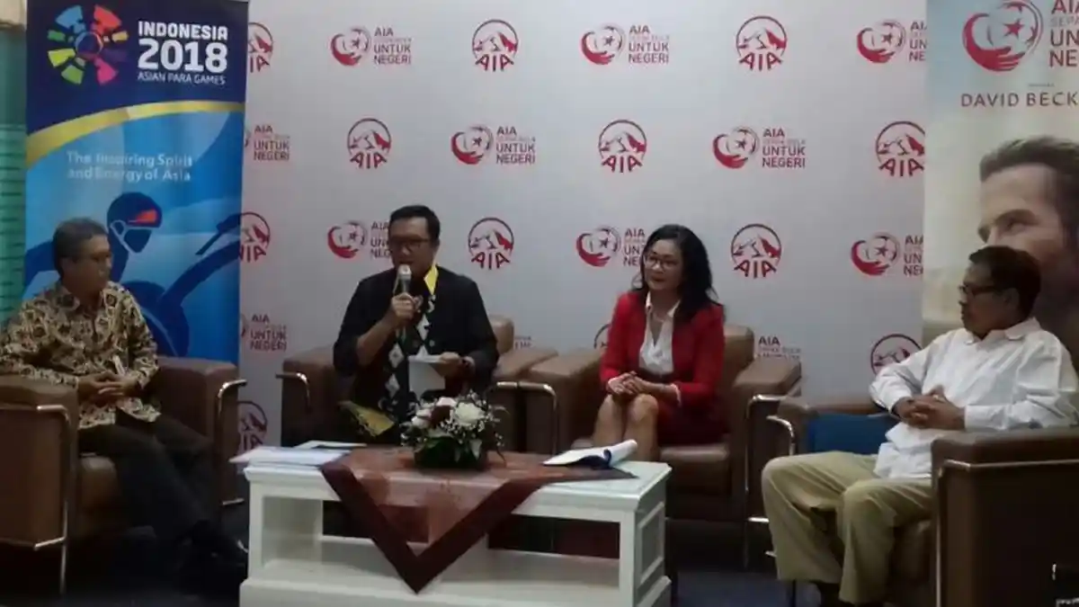Adakan Program AIA Sepakbola Untuk Negeri, Menpora Apresiasi PT AIA Financial