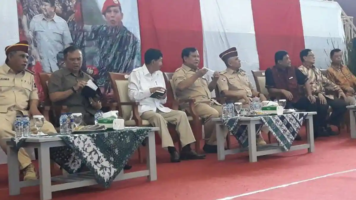 Dihadiri Prabowo Subianto, Reuni Akbar Kopassus Diserukan Ganti Presiden 2019