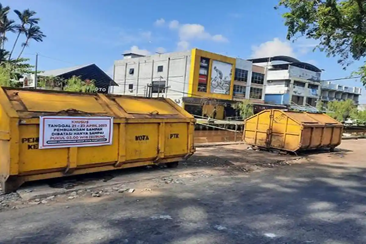 Sempat Alami Lonjakan di Momen Hari Raya, Volume Sampah di Kota Pontianak Berangsur Normal