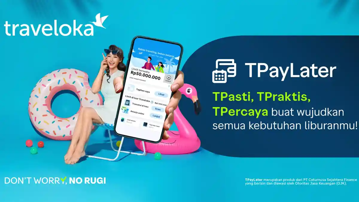 Ini 8 Produk Traveloka yang Bisa Dipesan dengan TPayLater
