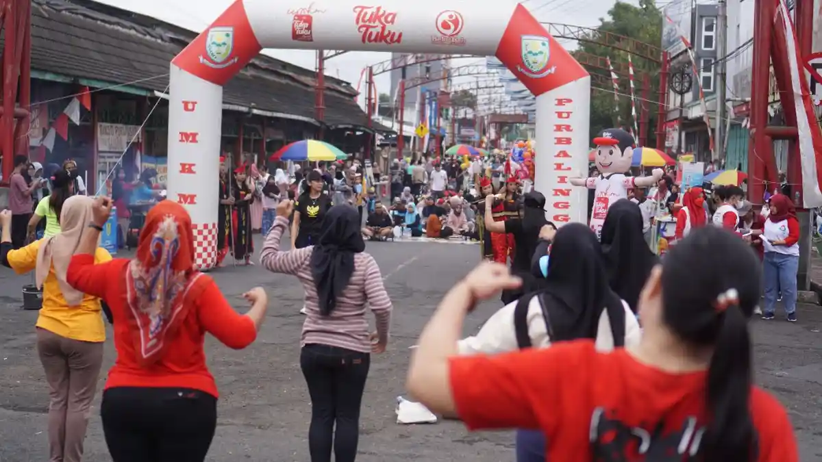 Potret Ramainya Car Free Day Purbalingga yang Kembali Digelar Setelah 2 Tahun Ditiadakan