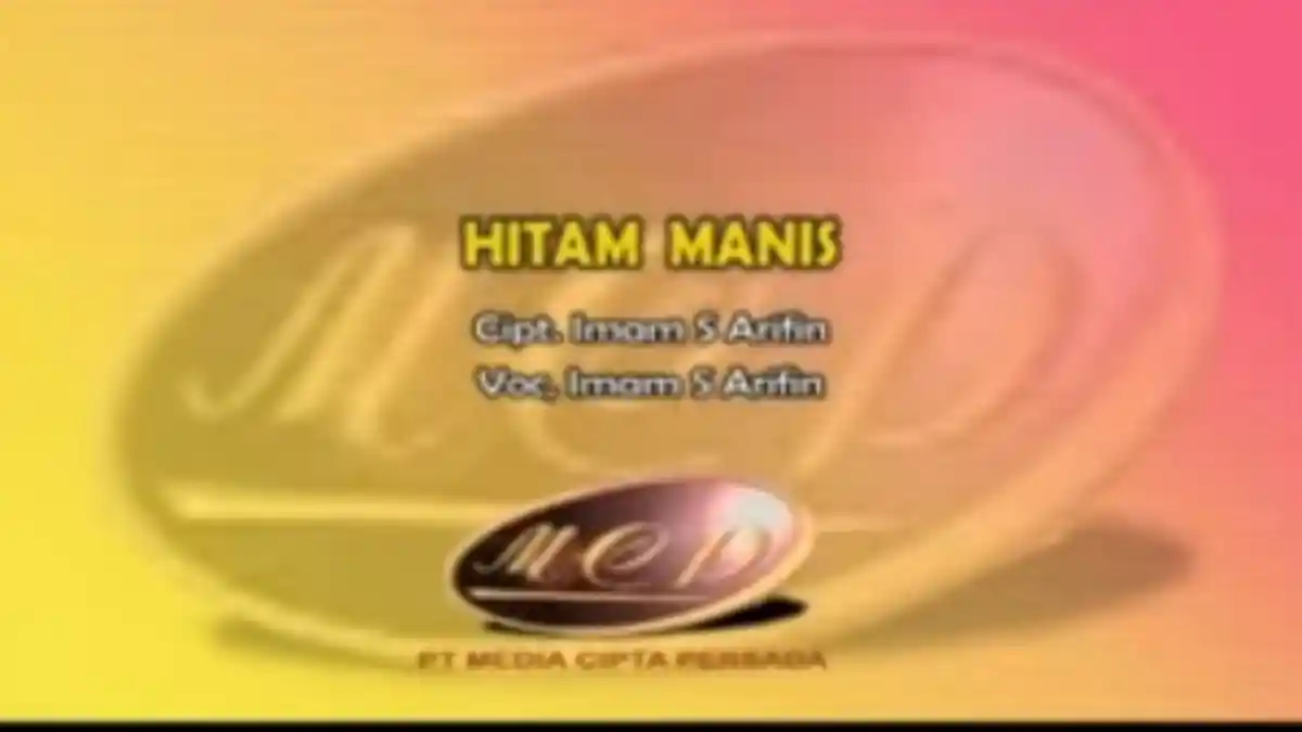 Chord Gitar dan Lirik Lagu Hitam Manis by Imam S Arifin