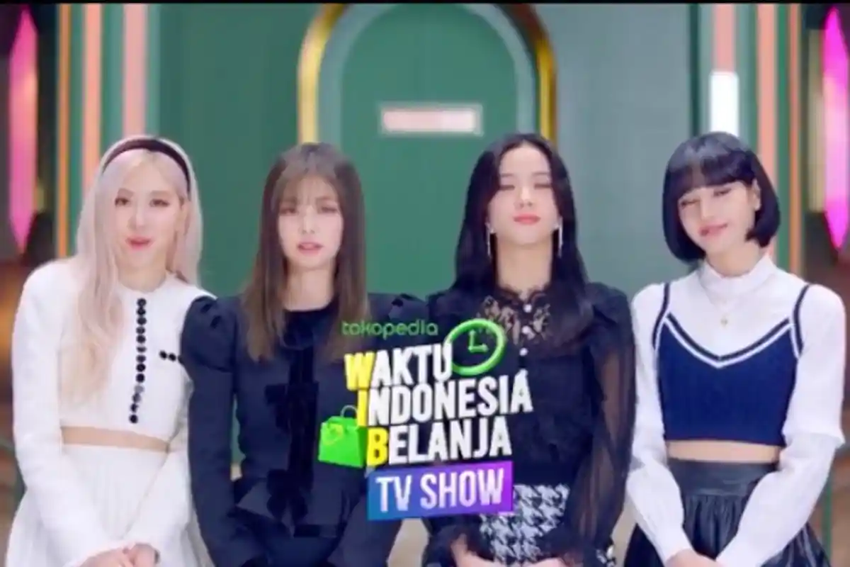 Live Streaming BLACKPINK Tokopedia WIB Show Malam Ini, Tonton di NET TV SCTV Indosiar dan YouTube