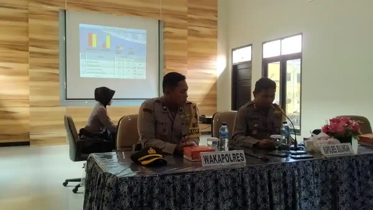 Enam Kasus Kejahatan Menurun Tapi Narkoba Naik Tiga Kali Lipat