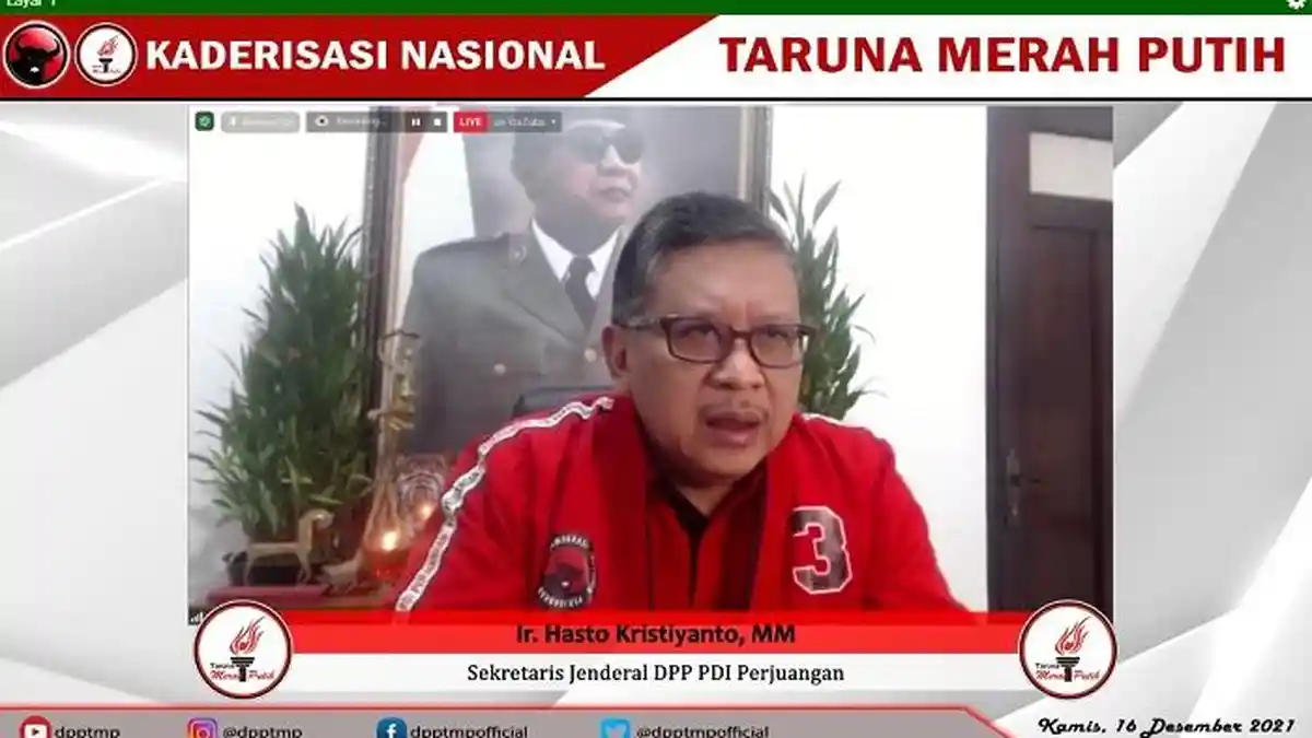 Hasto Kristiyanto: TMP Harus Jadi Ruang Intelektual Bagi Anak Muda