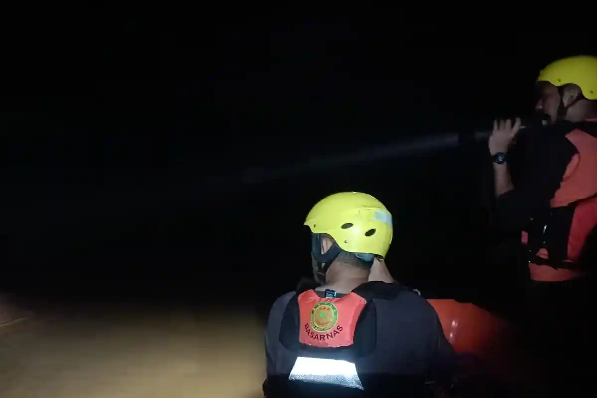 Basarnas Lampung Mulai Lakukan Pencarian Pemancing Tenggelam di Lampung Tengah