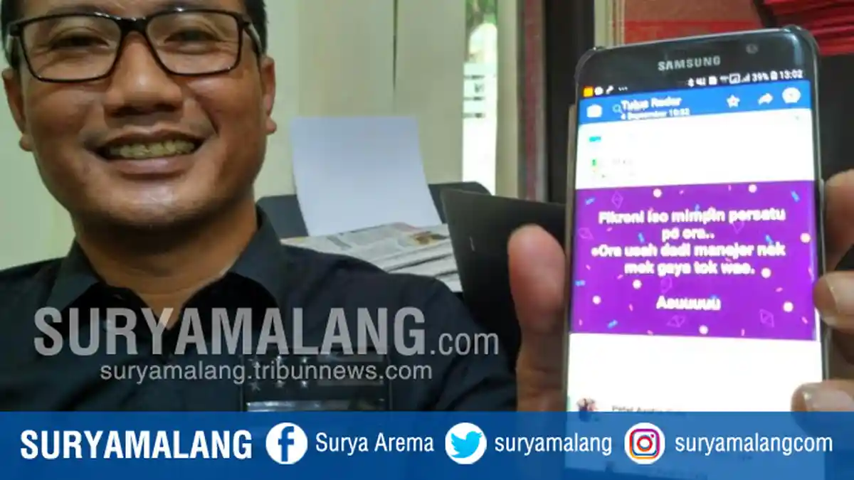 Olok Manager Persatu Tuban Di Medsos, Pemuda Dilaporkan Polisi