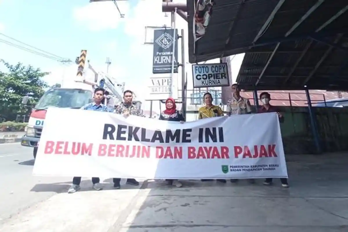 Vendor Angkat Suara soal Bapenda Berau yang Menyebut Reklame Miliknya Tak Berizin